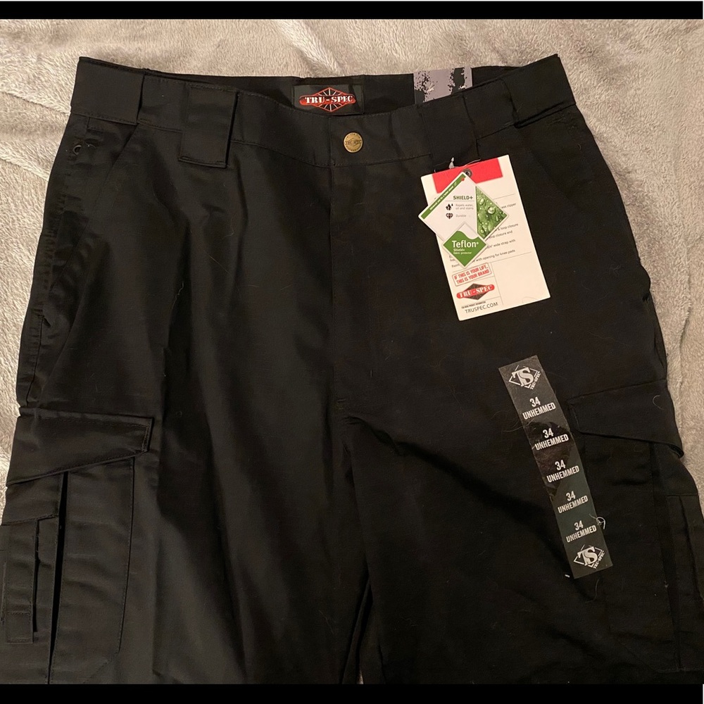 Black Tru-Spec EMS/tactical pant w/ tags, size 34